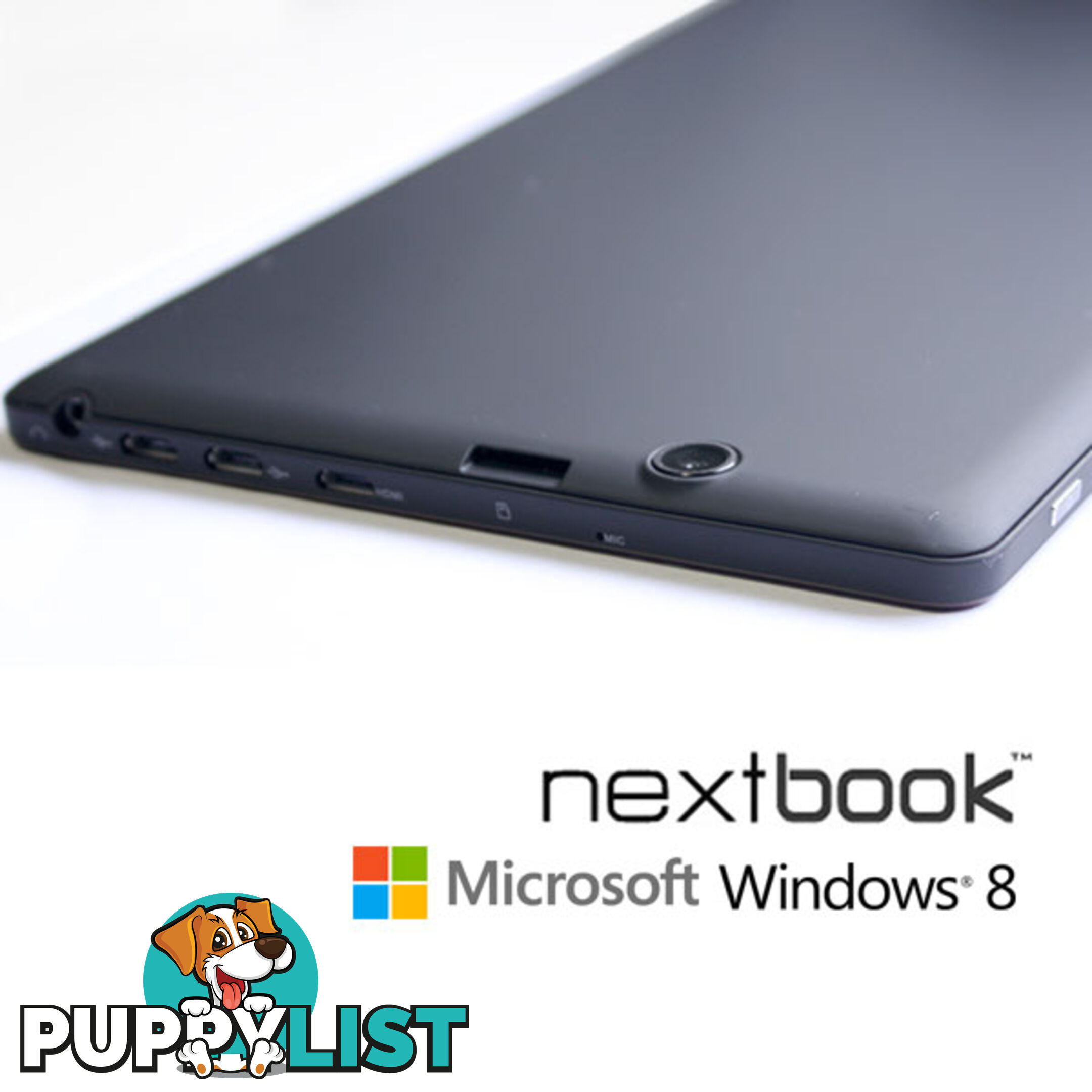 Nextbook 10.1 Inch 32G/Windows 8.1 with Bing/Quad Core with HDMI Output Tablet PC (M1012BCP)  Refurbished