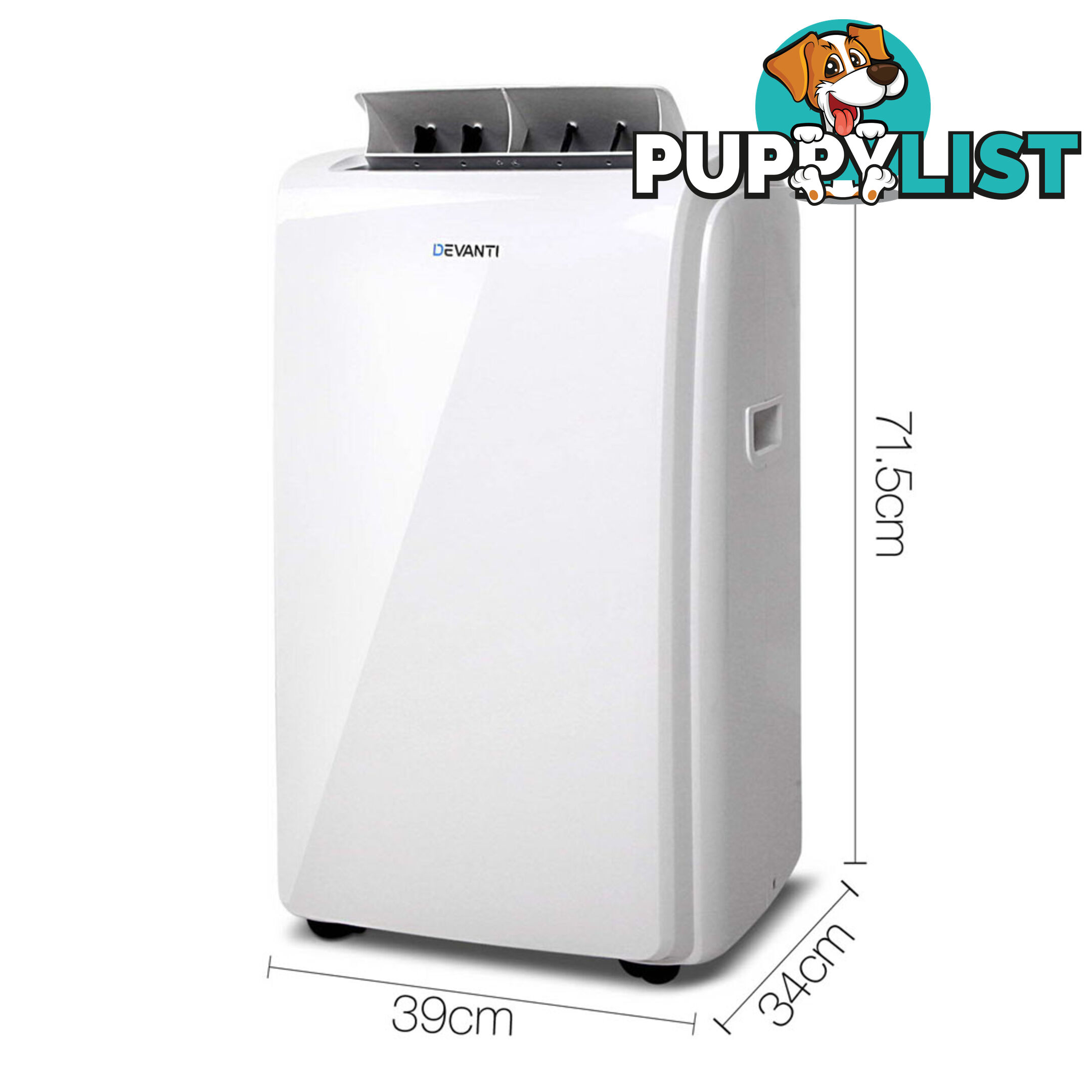 4 in 1 Portable Air Conditioner 64L - White