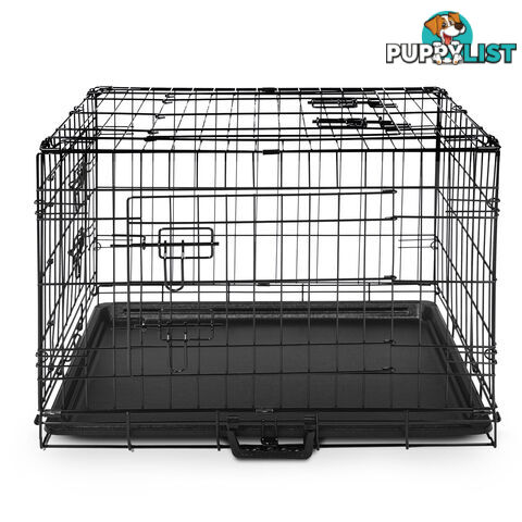 Metal Collapsible Dog Cage 24IN