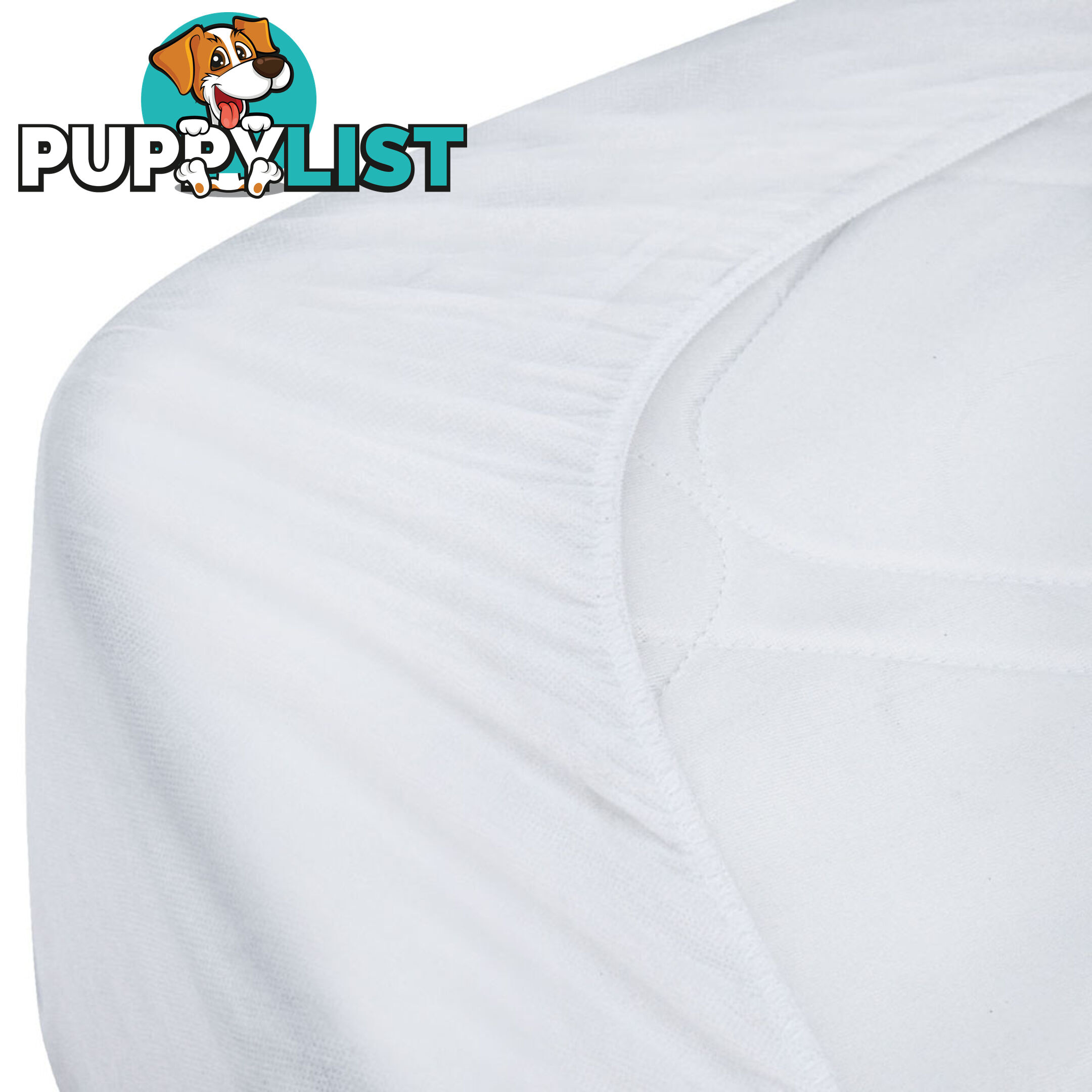 Fitted Non-Woven Waterproof Mattress Protector PU Coating Bed Cover Queen