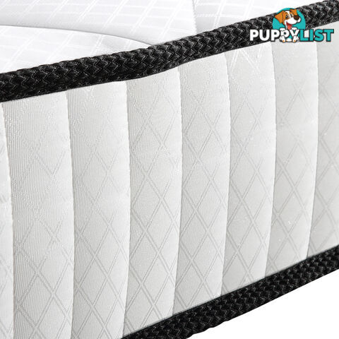 21cm Pocket Spring Mattress High Density Foam Single Size Bed