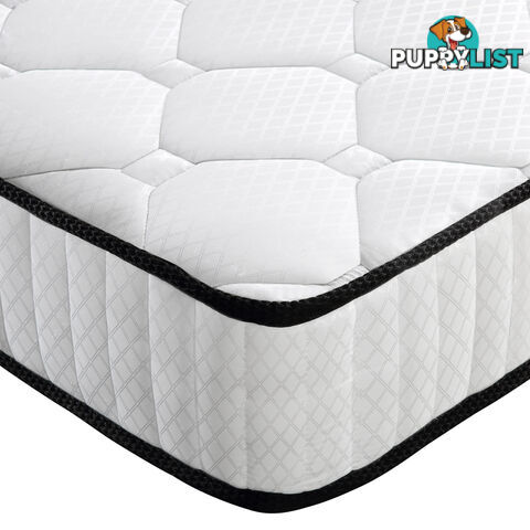 21cm Pocket Spring Mattress High Density Foam Single Size Bed