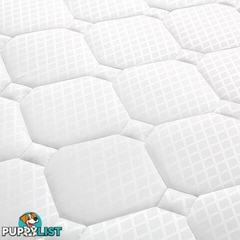 21cm Pocket Spring Mattress High Density Foam Single Size Bed