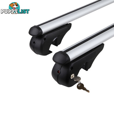 Universal Roof Rack Cross Bars Lockable