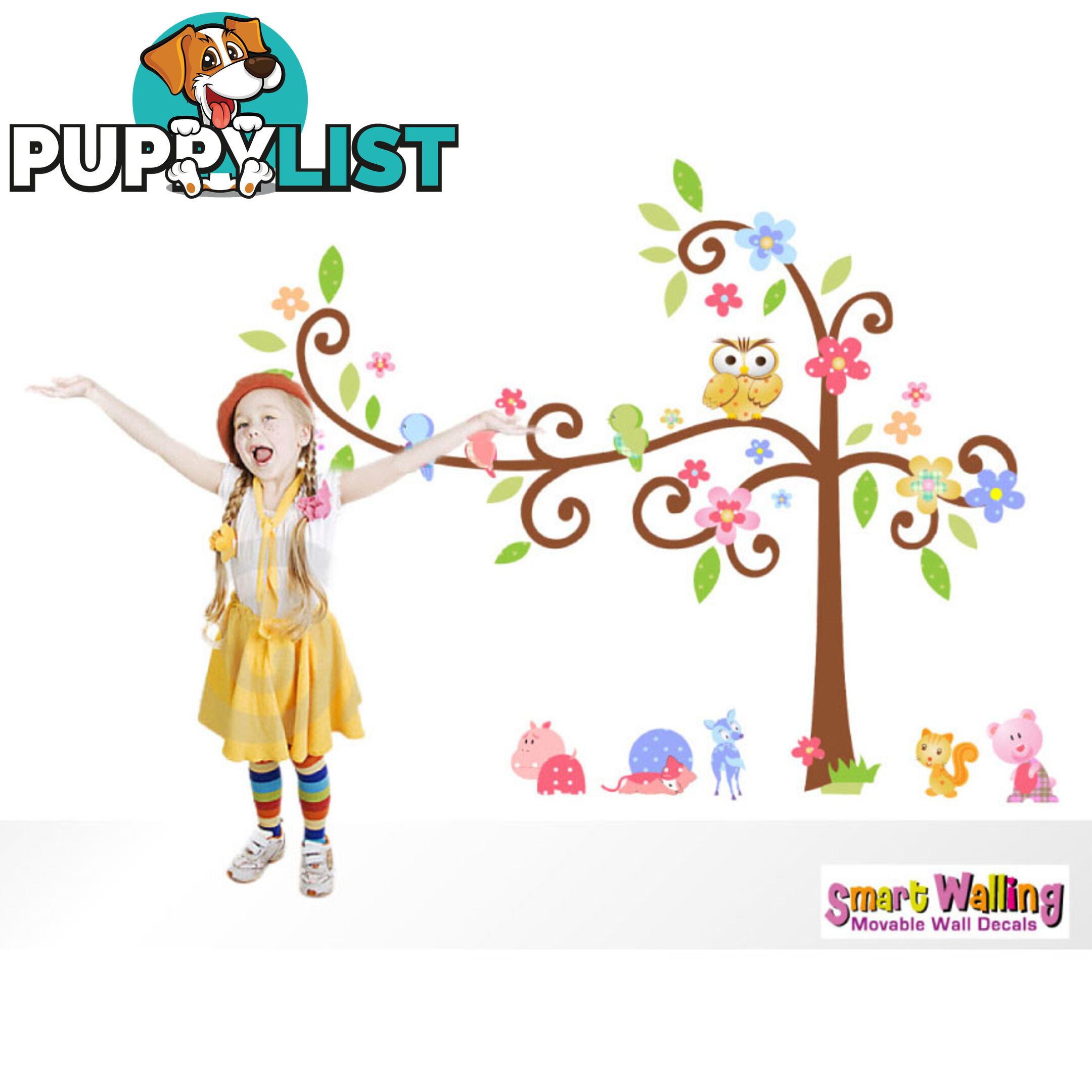 Tree Wall Stickers - Totally Movable