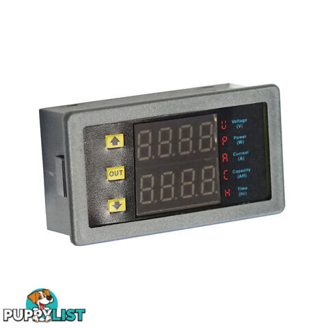 Voltage Meter 20A Led Dual Display Digital Power Voltmeter Ammeter VAM9020 AMP