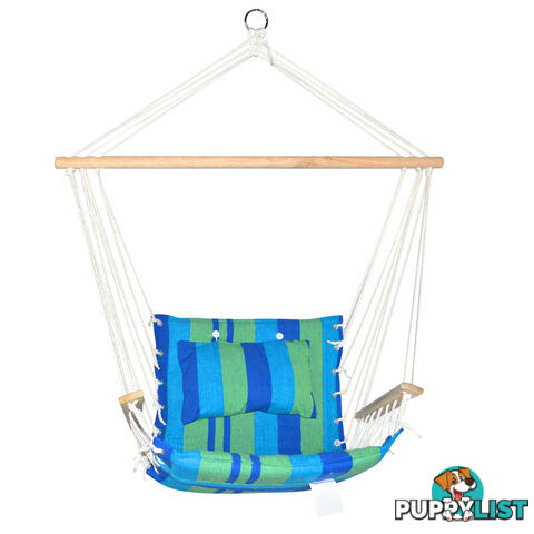 Hammock Swing Chair Blue Green