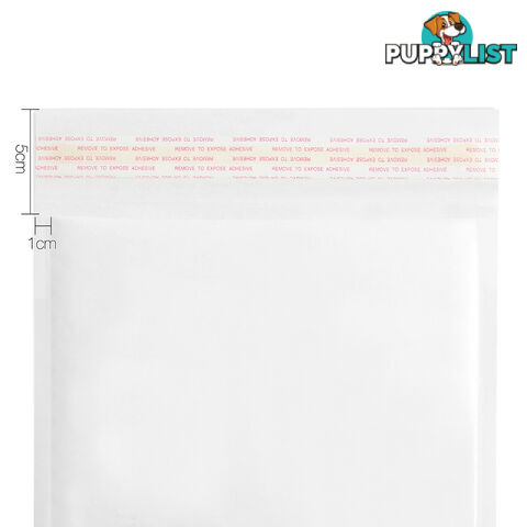 Set of 200 Bubble Padded Mailer Bag - 160mm x 230mm