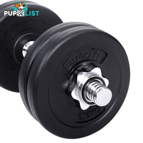 15kg Fitness Gym Exercise Dumbbell Set