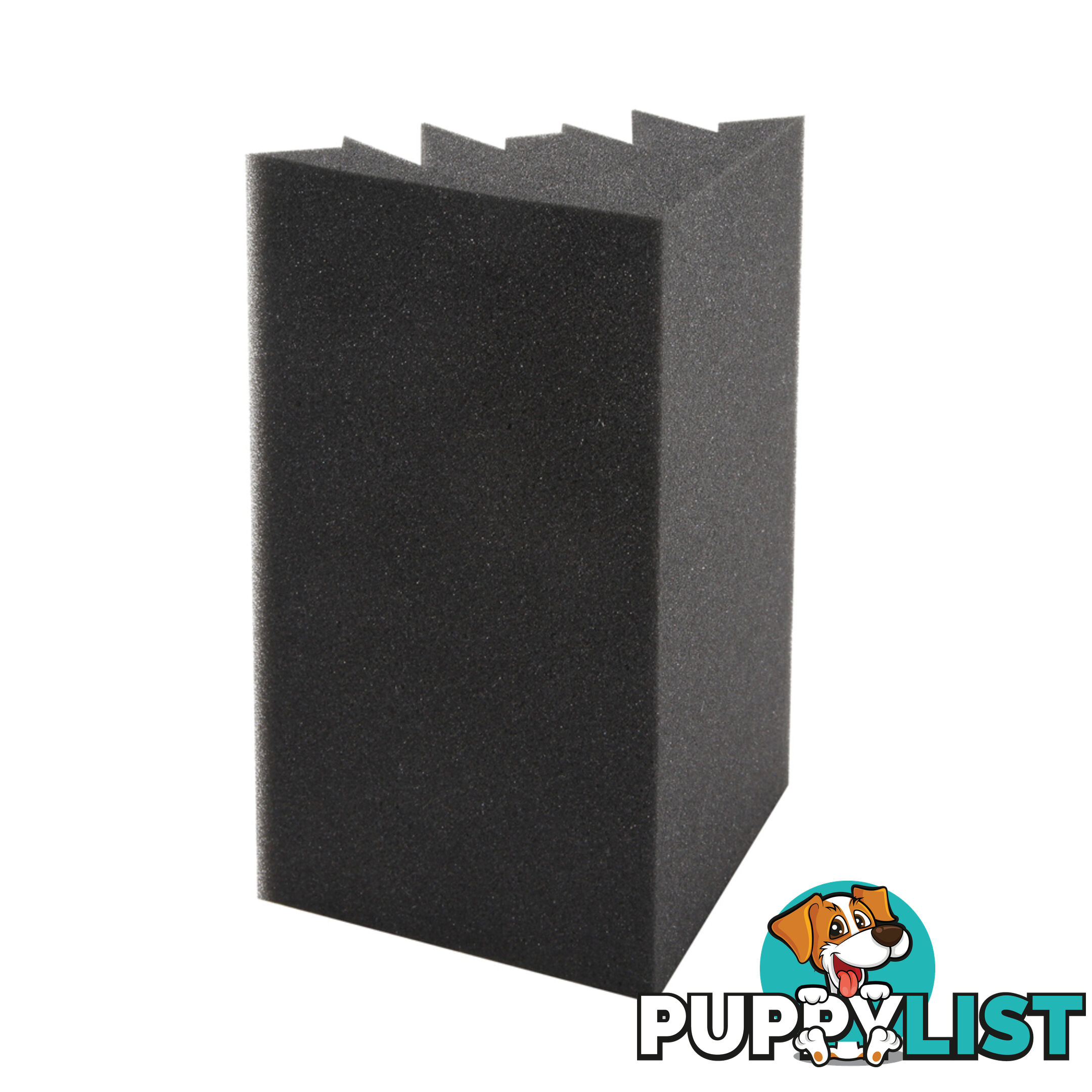 20 Studio Acoustic Foam Home Corner Bass Trap Sound Absorption Proofing Black