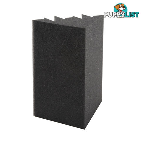 20 Studio Acoustic Foam Home Corner Bass Trap Sound Absorption Proofing Black