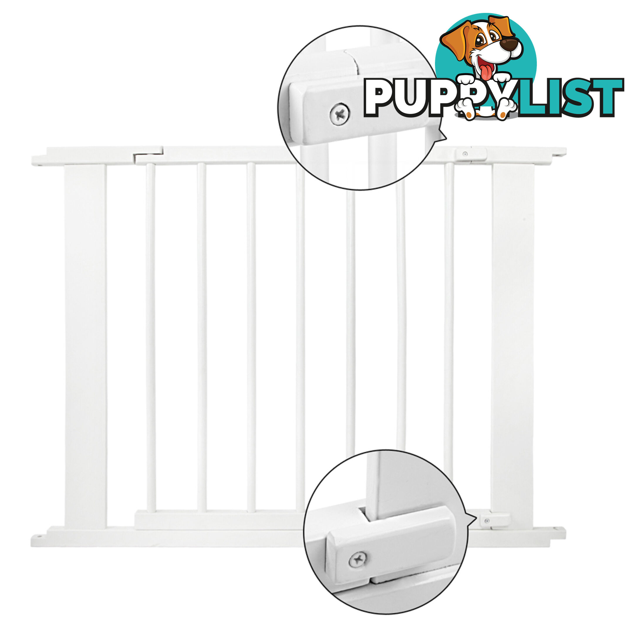 8 Sides Baby Natural White Wooden Playpen