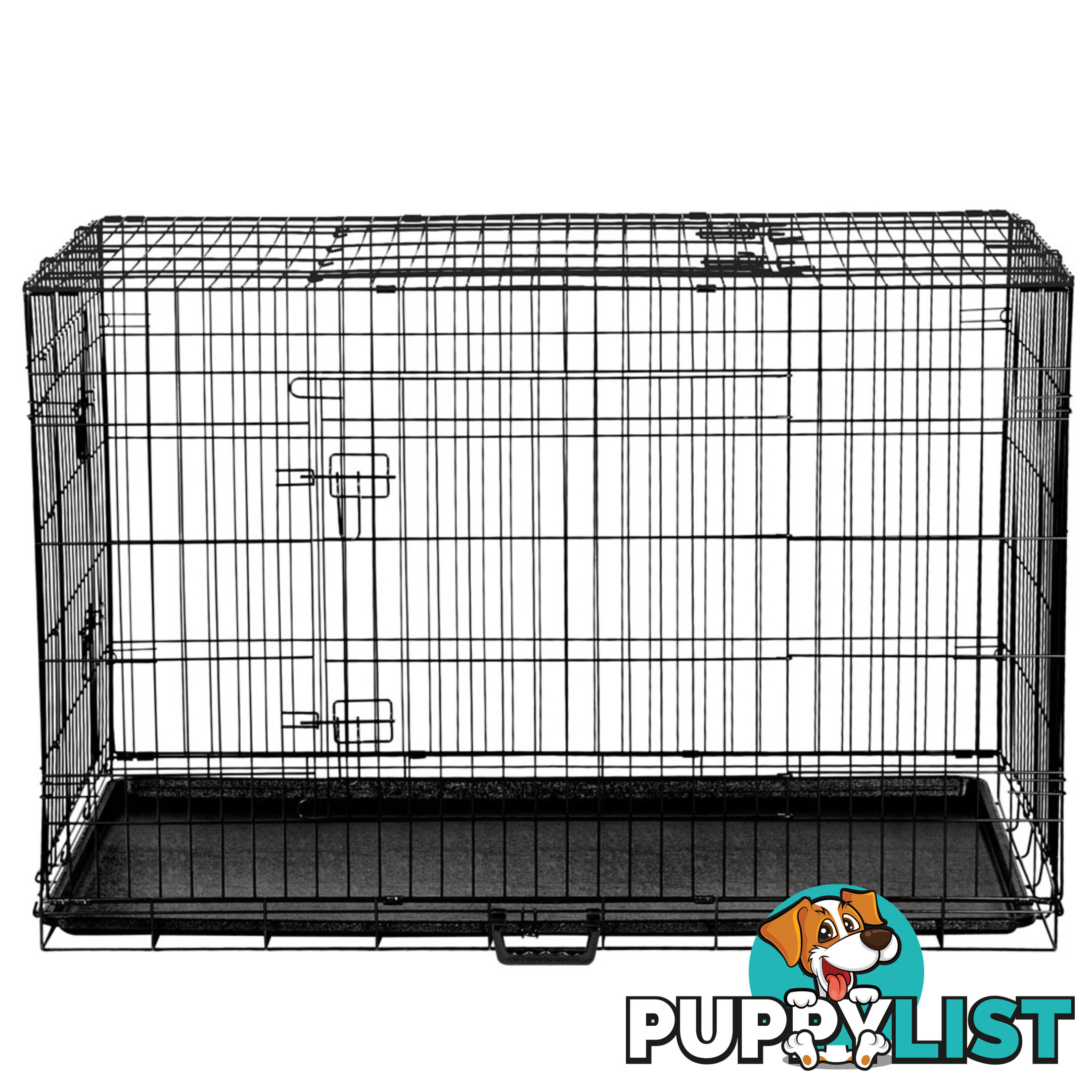 Metal Collapsible Dog Cage 42IN