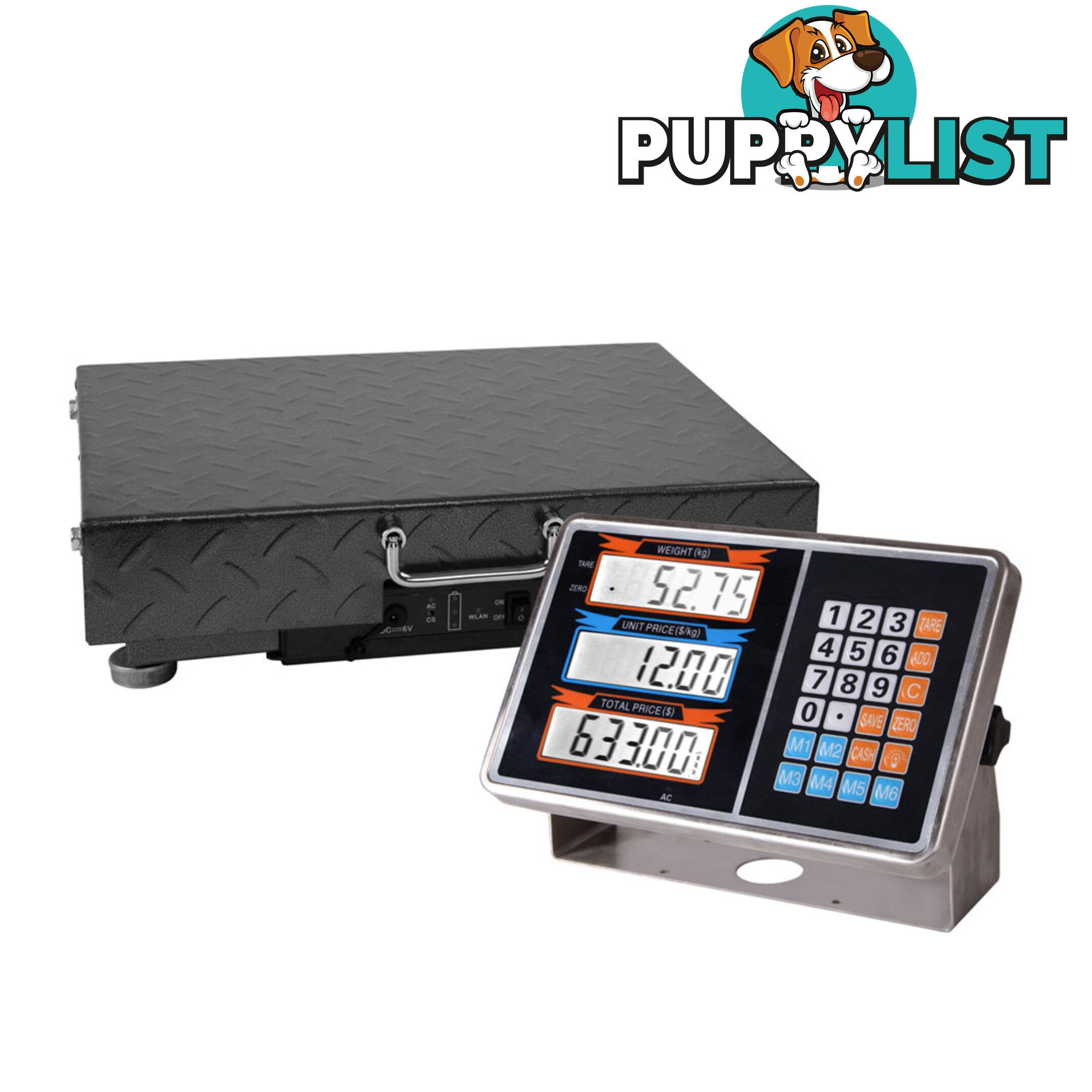 Electronic Digital Scales Wireless Platform Computing Parcel Postal 200kg Weight