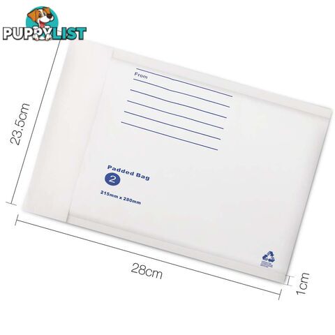 Bubble Padded Mail Envelopes 200pcs 215mm x 280mm