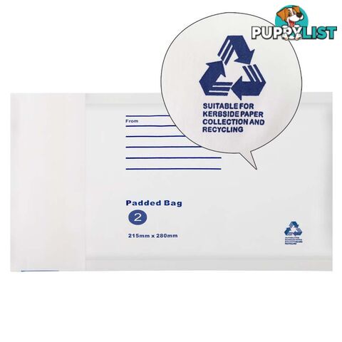 Bubble Padded Mail Envelopes 200pcs 215mm x 280mm