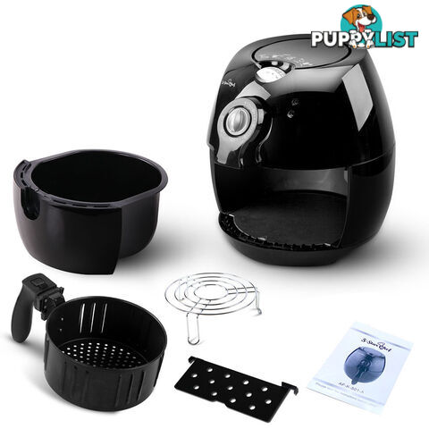 2.2L Air Fryer Low Fat Oil Less Deep Cooker Fast Healthy Black