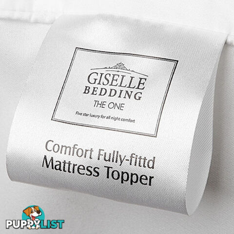 Luxury Mattress Topper Protector Pad Cover Pillowtop Memory Resistant Double