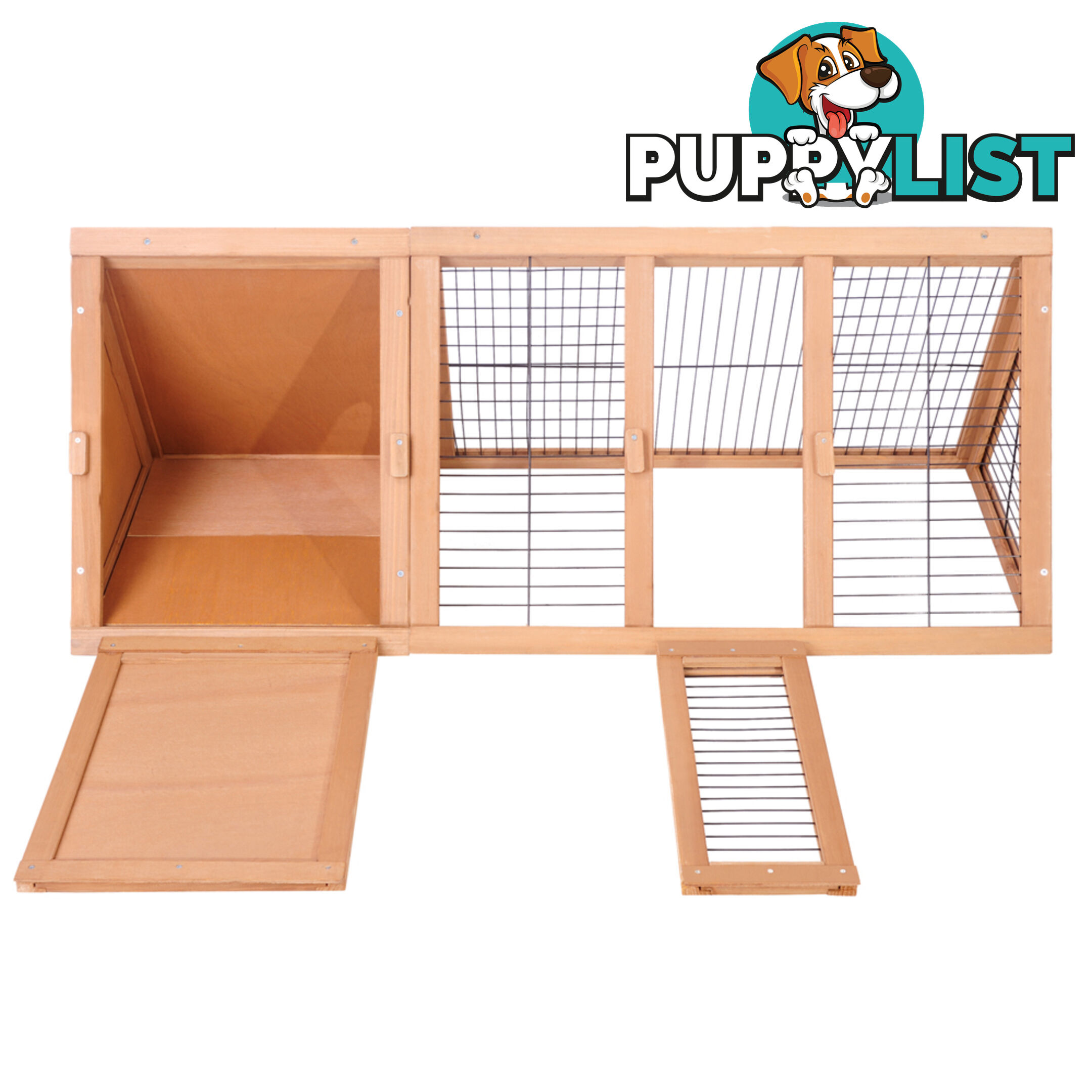 Rabbit Hutch Guinea Pig Chicken Ferret Cage Triangle