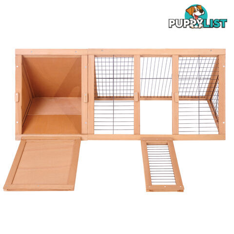 Rabbit Hutch Guinea Pig Chicken Ferret Cage Triangle