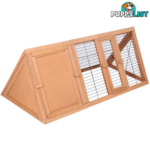 Rabbit Hutch Guinea Pig Chicken Ferret Cage Triangle