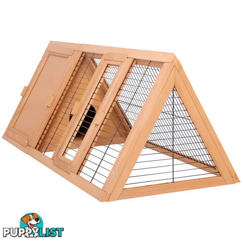 Rabbit Hutch Guinea Pig Chicken Ferret Cage Triangle