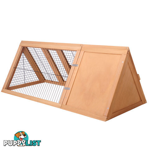 Rabbit Hutch Guinea Pig Chicken Ferret Cage Triangle