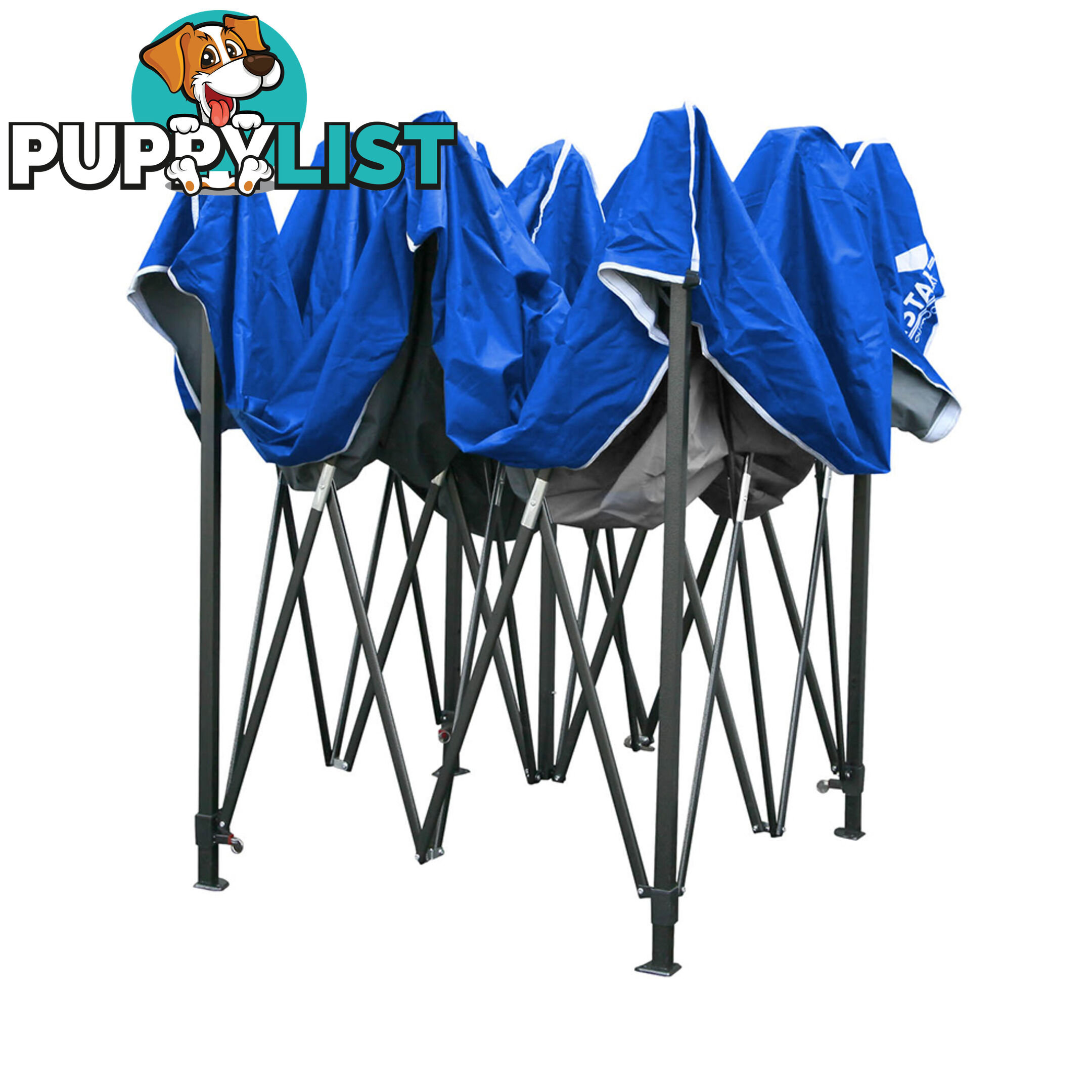 3X3 Pop Up Gazebo - Blue