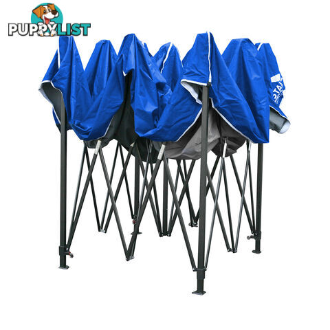 3X3 Pop Up Gazebo - Blue