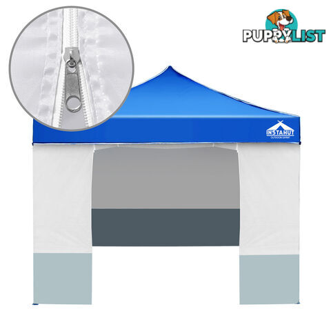 3X3 Pop Up Gazebo - Blue