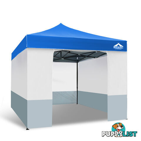 3X3 Pop Up Gazebo - Blue