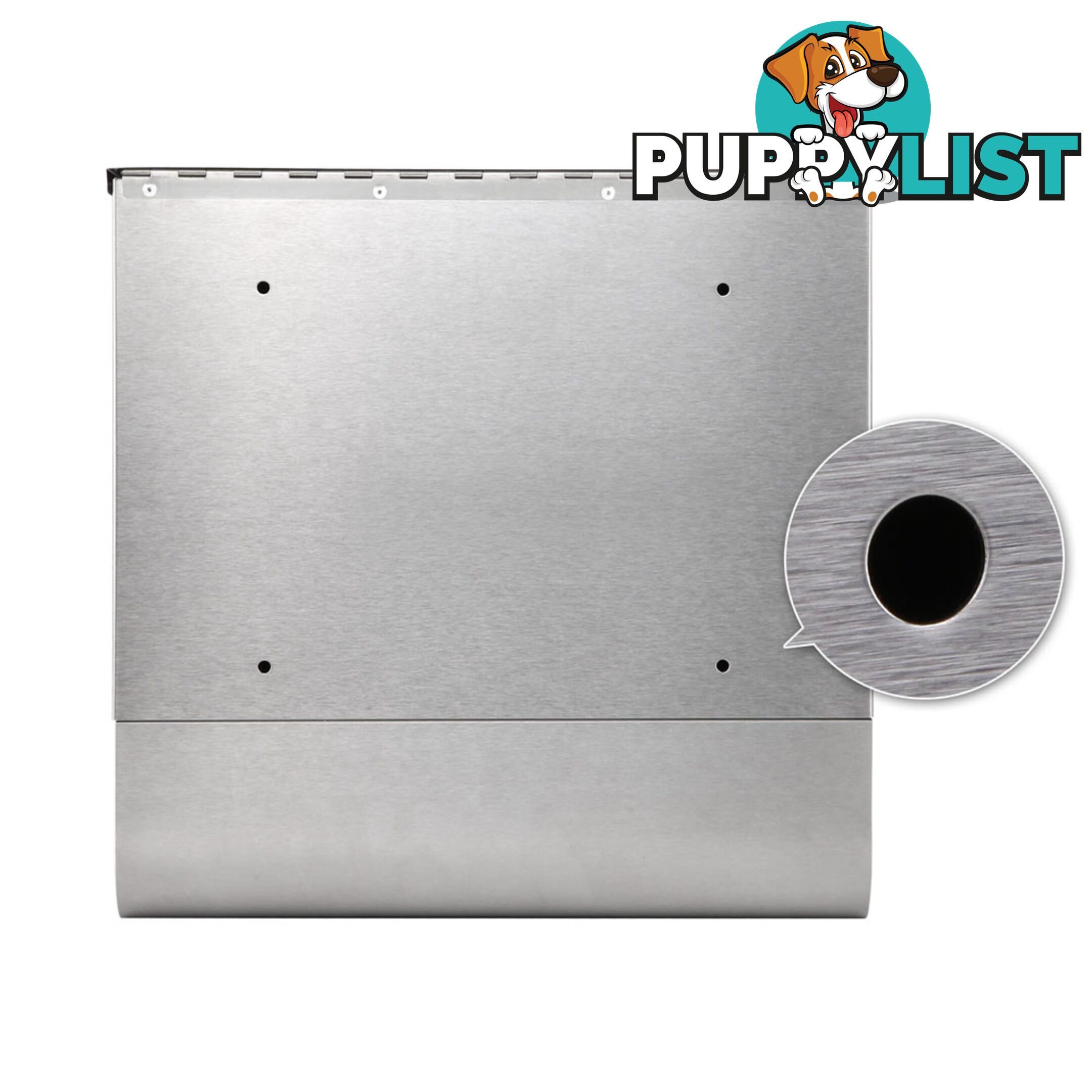 Wall Mount Mail Box Stainless Steel Letter Box Post Newspaper Mailbox Letterbox