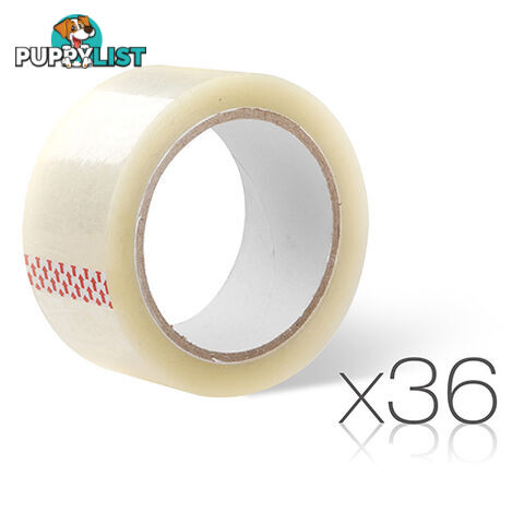 36 Rolls Transparent Packing Tape