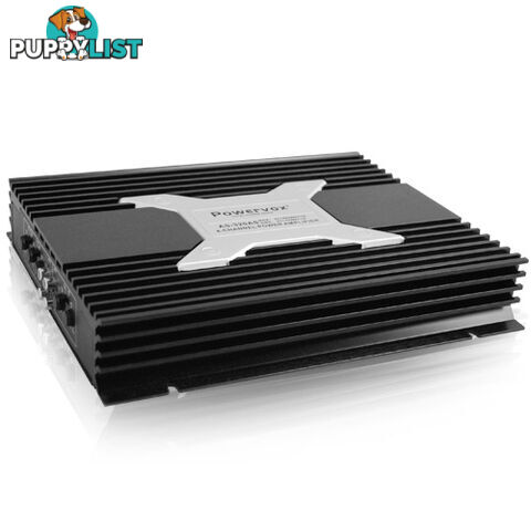 New PowerVox 5600 Watt 4 Channel Car Amplifier Black
