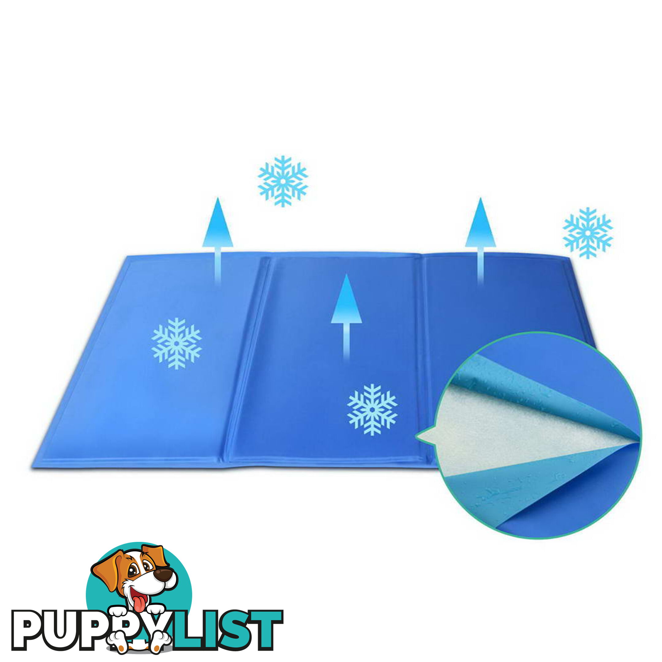 Non Toxic Pet Cooling Mat - Extra Large