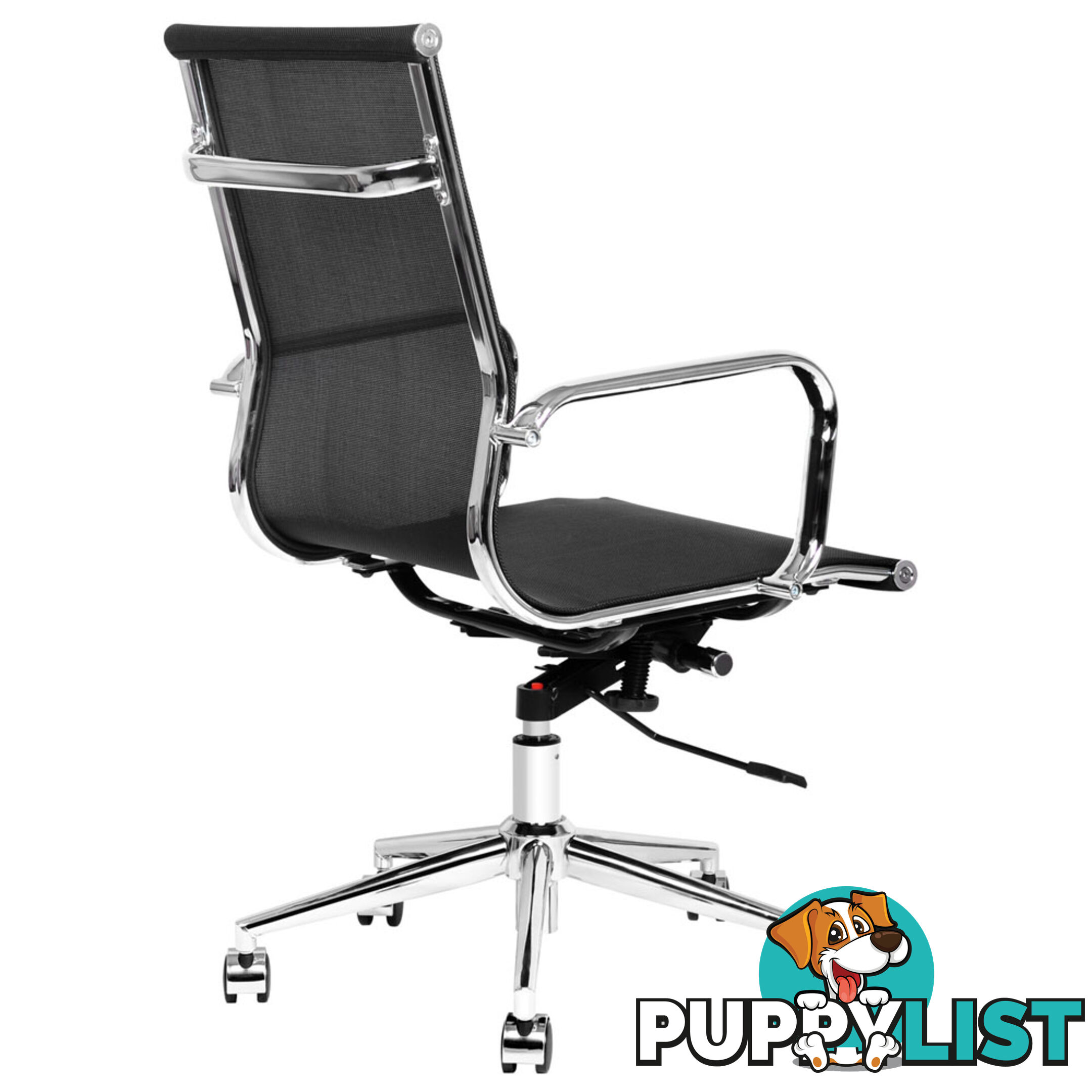 Executive Mesh Office Computer Chair Recliner Eames Replica Armchair Black