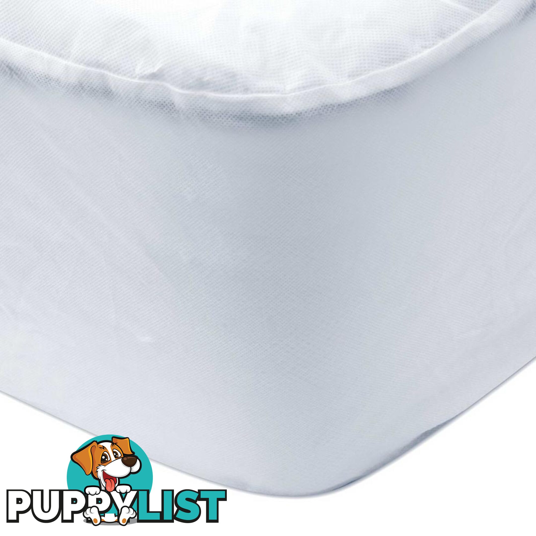 Fitted Non-Woven Waterproof Mattress Protector PU Coating Bed Cover King Single