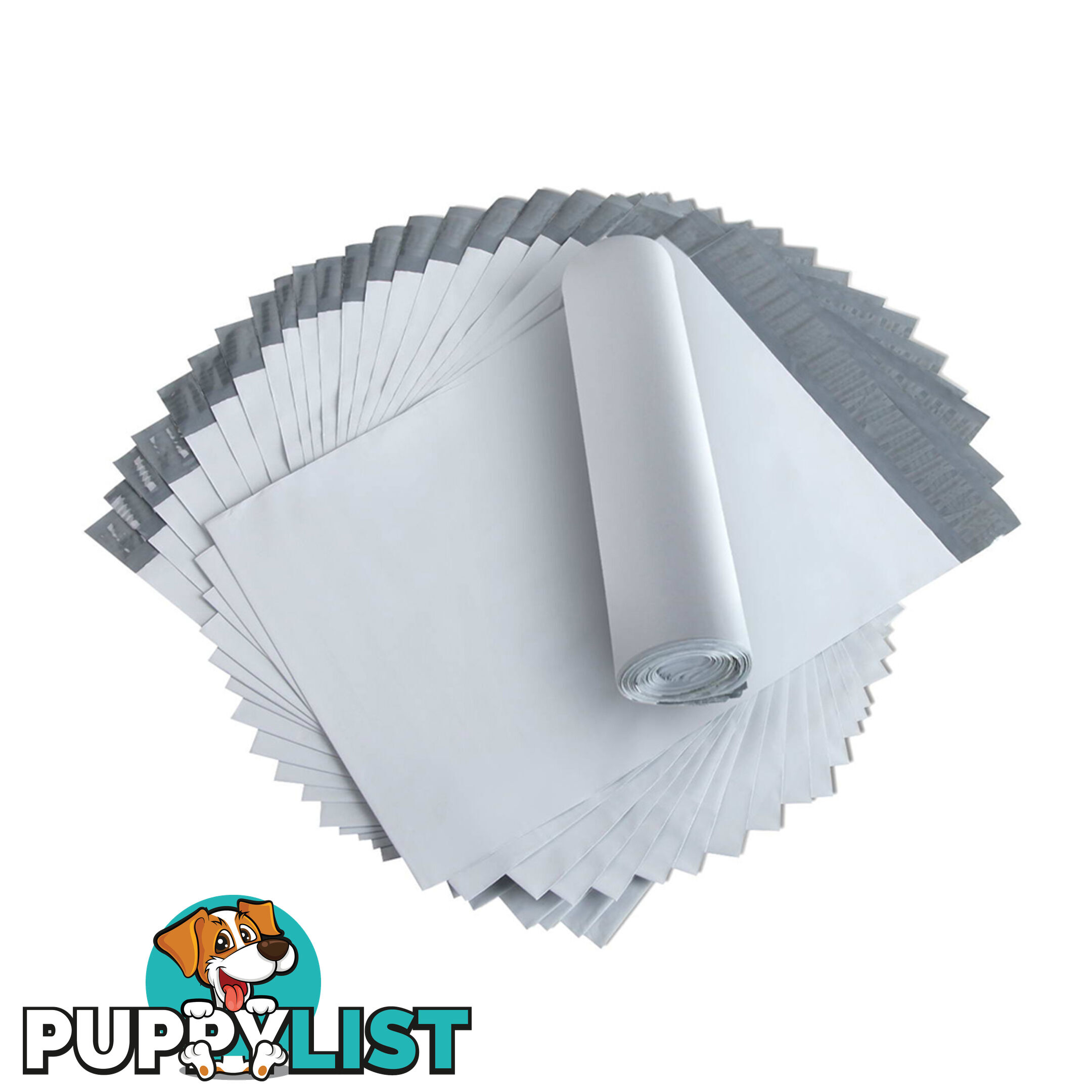 Set of 200 Poly Mailer Bags - 310 x 405mm