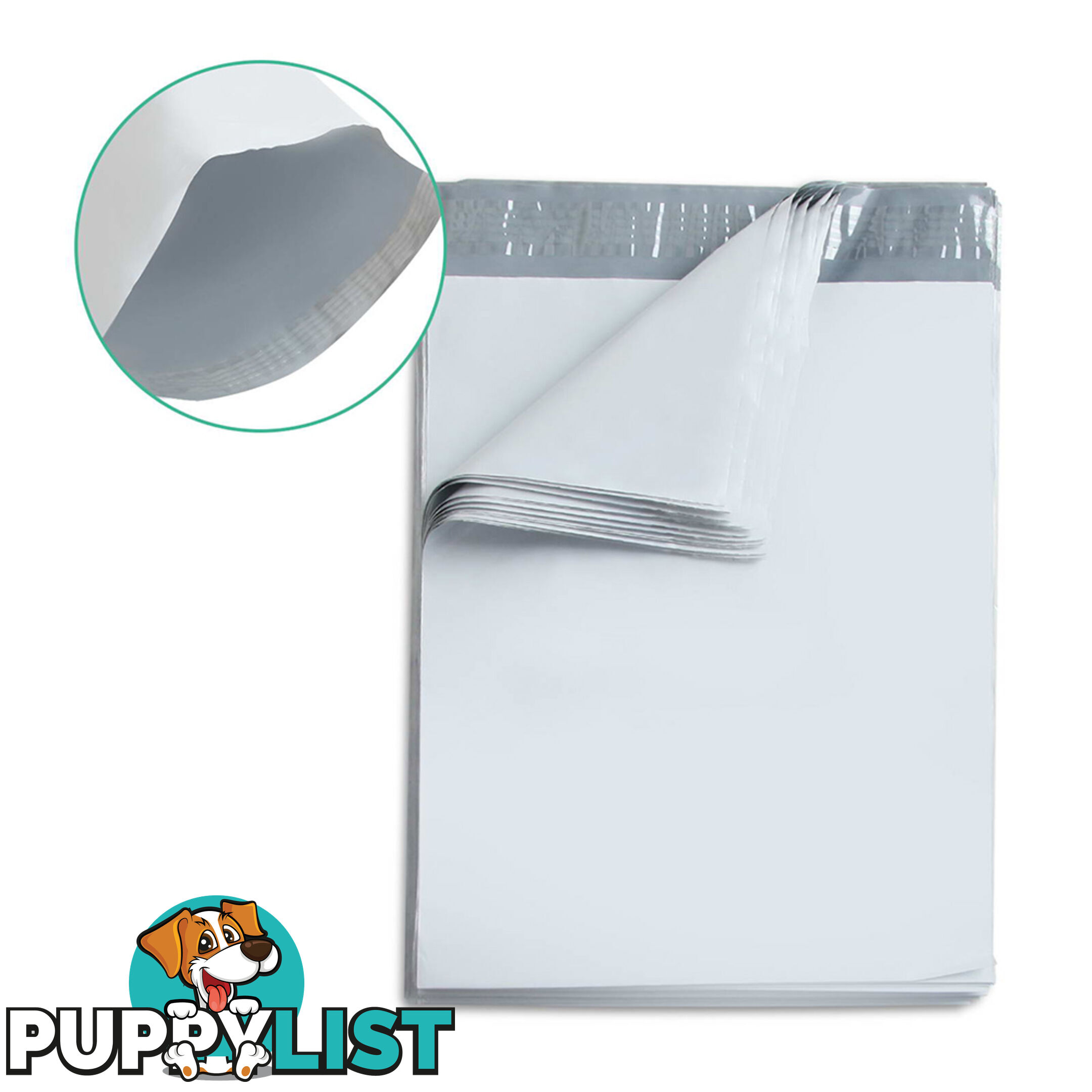 Set of 200 Poly Mailer Bags - 310 x 405mm