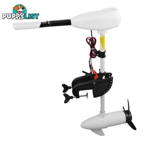 55LBS Electric Outboard Trolling Motor Inflatable Boat Engine Fish White