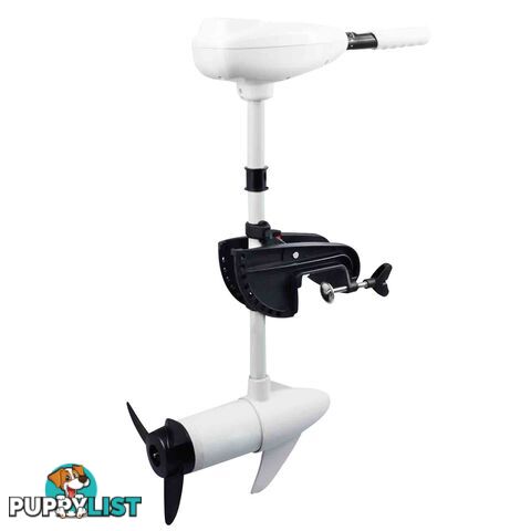 55LBS Electric Outboard Trolling Motor Inflatable Boat Engine Fish White