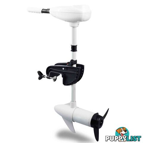 55LBS Electric Outboard Trolling Motor Inflatable Boat Engine Fish White