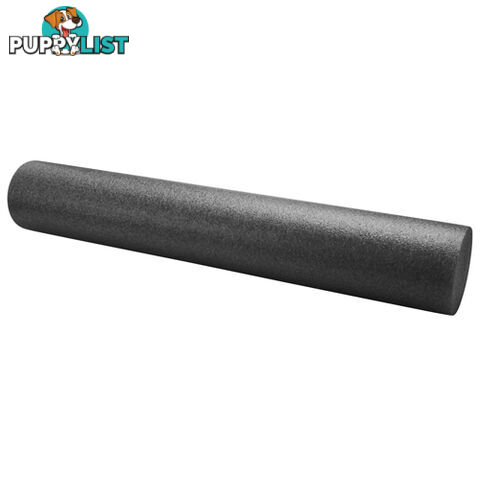 Yoga Gym Pilates EPE Physio Foam Roller Black 90 x 15cm