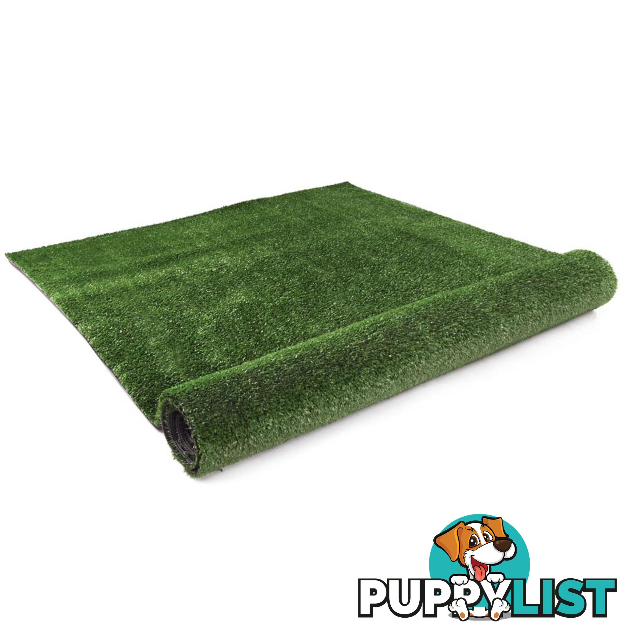 Artificial Grass 20 SQM Polypropylene Lawn Flooring 15mm Olive