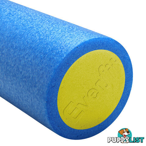 Yoga Gym Pilates EPE Stick Foam Roller Sky Blue 45 x 15cm