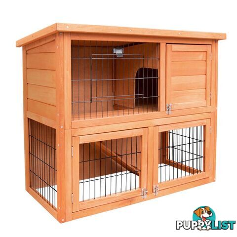 Double Storey Chicken Rabbit Hutch