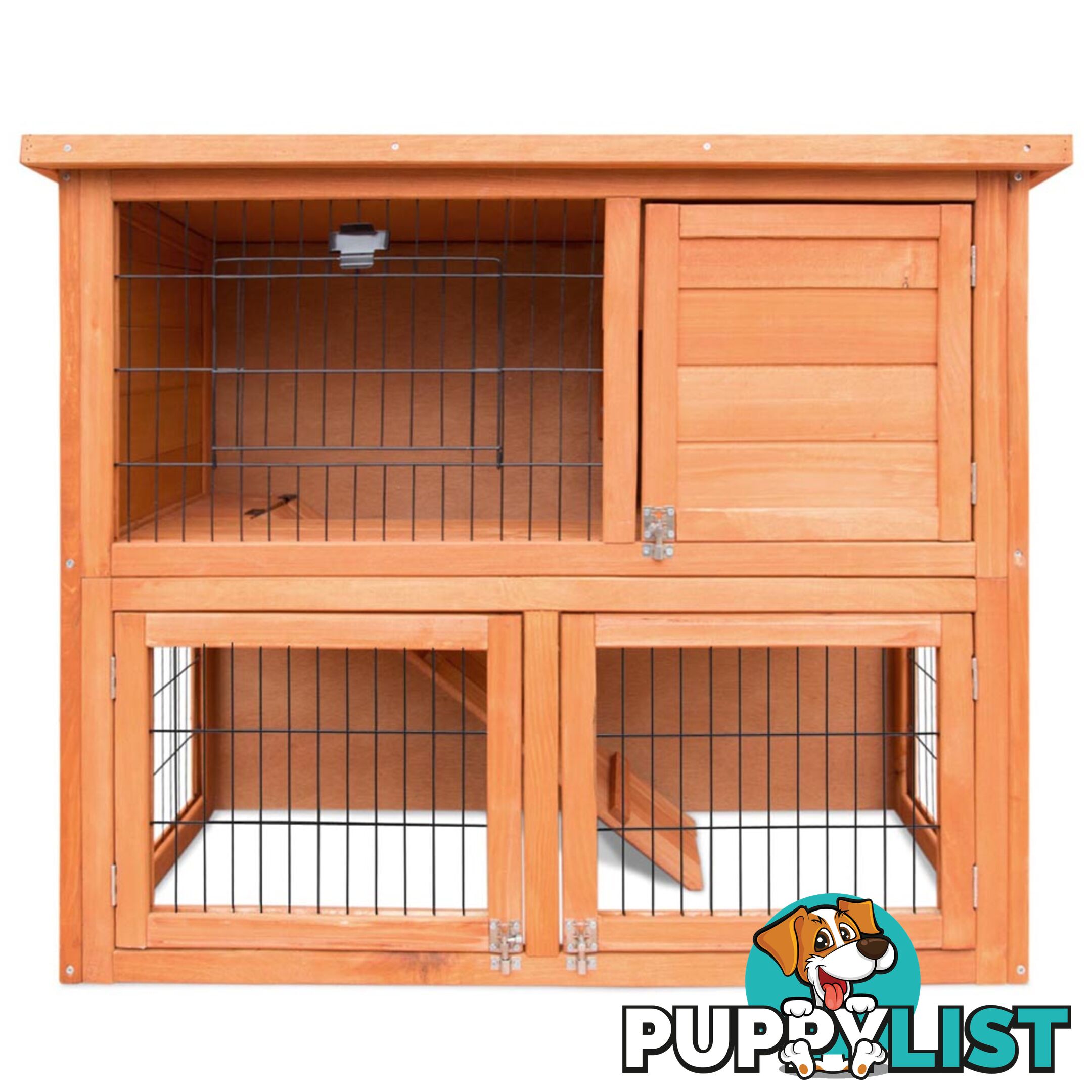 Double Storey Chicken Rabbit Hutch