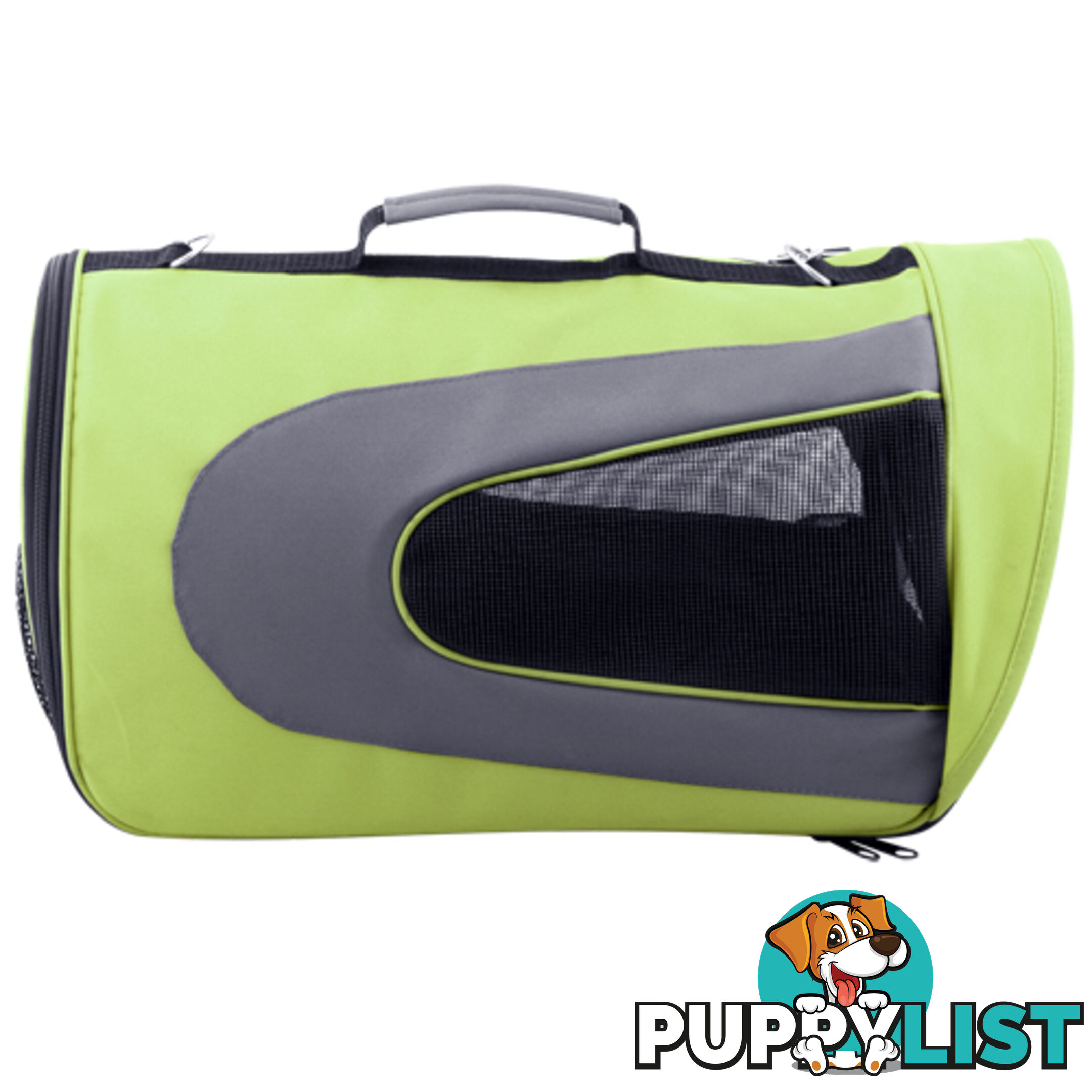 Pet Dog Cat Carrier Travel Bag XLarge Lime Green