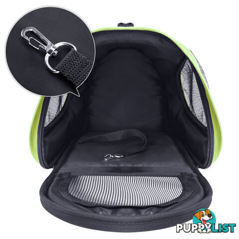 Pet Dog Cat Carrier Travel Bag XLarge Lime Green