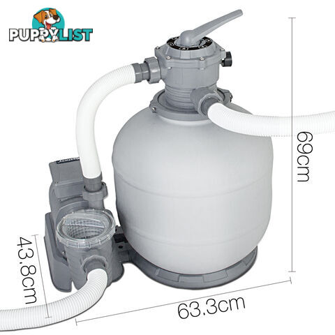 Above Ground Swimming Pool FlowClear Sand Filter Water Pump 7,571L/H